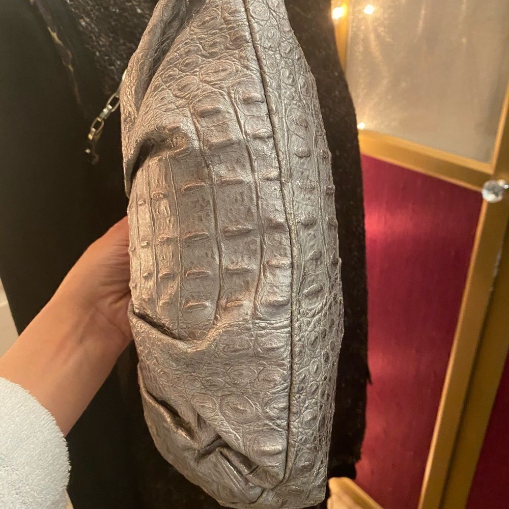 Zara Terez genuine alligator skin chain shoulder purse - Picture 5 of 13